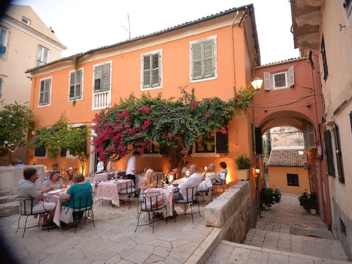 Вилла Charming Venetian Town House In The Old Town Of Corfu Corfu  Экстерьер фото