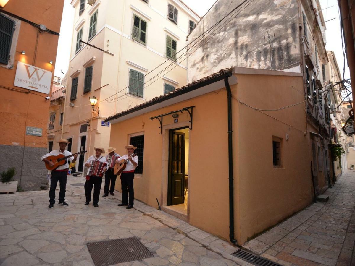 Вилла Charming Venetian Town House In The Old Town Of Corfu Corfu  Экстерьер фото