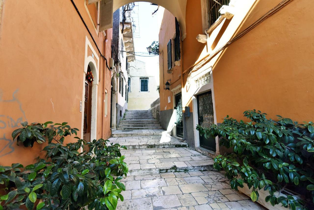 Вилла Charming Venetian Town House In The Old Town Of Corfu Corfu  Экстерьер фото